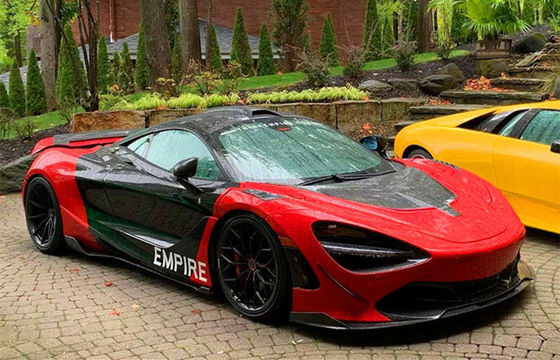 For McLaren 720s Carbon Fiber Body Kit 720s Upgraded VORS Style Carbon Fiber Fender Guard Body Kit