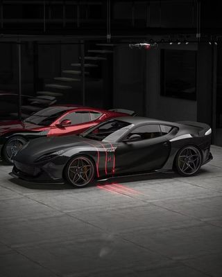812 Ferrari Body Kit Carbon Fiber Widebody 812 ZE Style Carbon Fiber Arch