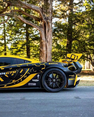 For McLaren P1 Body Kit   P1 Upgraded GTR Style Front and Rear Bumper Spoilers Carbon Fiber Body Kit