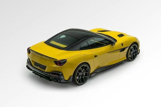Portofino Retrofit Carbon Body Kit MSY Style Front Lip Carbon Fiber Diffuser Spoiler Side