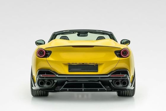 Portofino Retrofit Carbon Body Kit MSY Style Front Lip Carbon Fiber Diffuser Spoiler Side