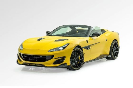 Portofino Retrofit Carbon Body Kit MSY Style Front Lip Carbon Fiber Diffuser Spoiler Side