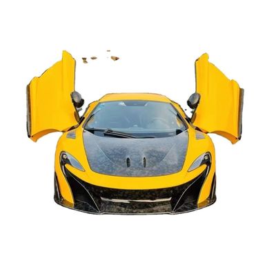 Car Front Bumper Carbon Parts for Mclaren Mp4 12C 625c  650S Upgrade to 675LT Style Body Kit