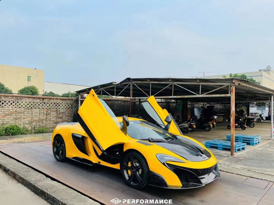 Car Front Bumper Carbon Parts for Mclaren Mp4 12C 625c  650S Upgrade to 675LT Style Body Kit