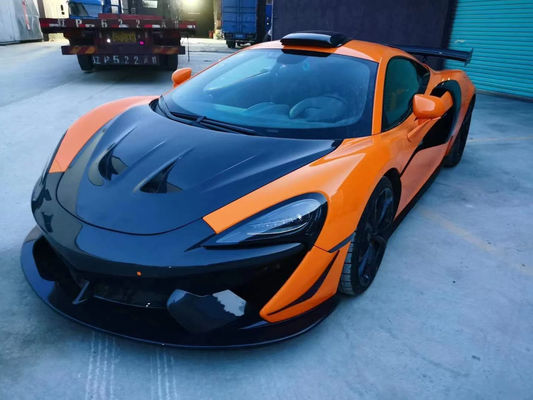 For McLaren 540C 570S Body Kit 540C 570S Upgraded GT4 Style Front Bumper Spoiler Side Skirt 540C 570S Body Kit