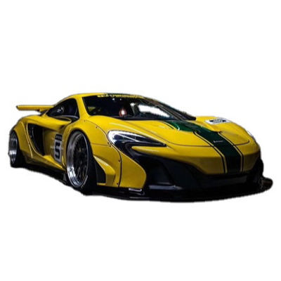 For McLaren 650S 625c Wide-body Kit 650S 625c Upgrades the LB-style Front and Rear Bumper Spoiler Widebody Kit