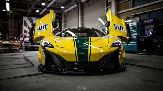 For McLaren 650S 625c Wide-body Kit 650S 625c Upgrades the LB-style Front and Rear Bumper Spoiler Widebody Kit