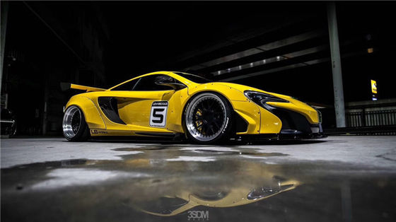 For McLaren 650S 625c Wide-body Kit 650S 625c Upgrades the LB-style Front and Rear Bumper Spoiler Widebody Kit