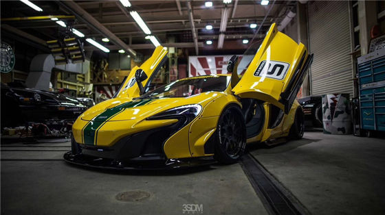 For McLaren 650S 625c Wide-body Kit 650S 625c Upgrades the LB-style Front and Rear Bumper Spoiler Widebody Kit