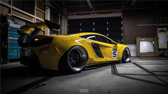 For McLaren 650S 625c Wide-body Kit 650S 625c Upgrades the LB-style Front and Rear Bumper Spoiler Widebody Kit
