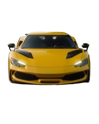 296 Ferrari Body Kit 2021 2022 Car Wheel Arch Front And Rear Bumper Spoiler