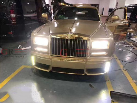 Phantom Rolls Royce Body Kit WD Style Replace Front Bumper Spoiler Hood 2004 - 2012