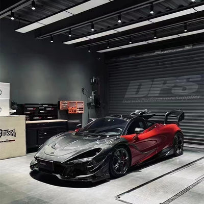 GTR Style 720s Wide Body Kit Mclaren Senna Body Kit Front Bumper Carbon Fiber