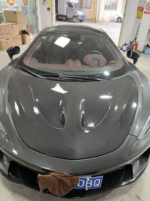 GT Mclaren Body Kit P1 Style Carbon Fiber Hood Engine Hatch