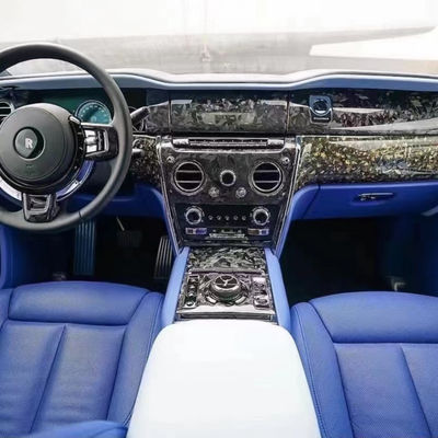 2018 Cullinan Rolls Royce Body Kit Dry Carbon Fiber Interior Trim Center Panel