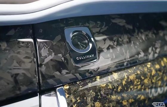 2018 Cullinan Rolls Royce Body Kit Dry Carbon Fiber Interior Trim Center Panel