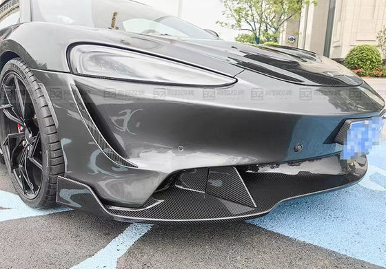 Plastic Black  McLaren GT Body Kit Bumper Spoiler Side Skirt Hood