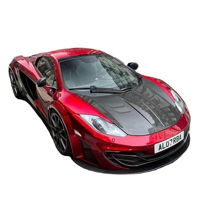 MP4 12C Mclaren Body Kit MSY Style Front Rear Bumper Spoiler Widebody Kit Red Black