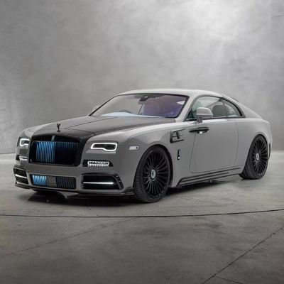 200 X 800 X 120MM Rolls Royce Wraith Body Kit Front And Rear Spoiler Hood