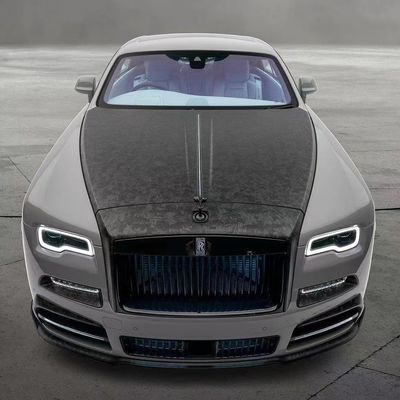 200 X 800 X 120MM Rolls Royce Wraith Body Kit Front And Rear Spoiler Hood
