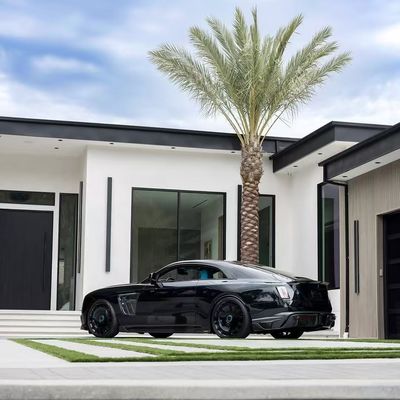 Spectre Rolls Royce Wide Body Kit MSY Style Front Lip Diffuser Spoiler Hood