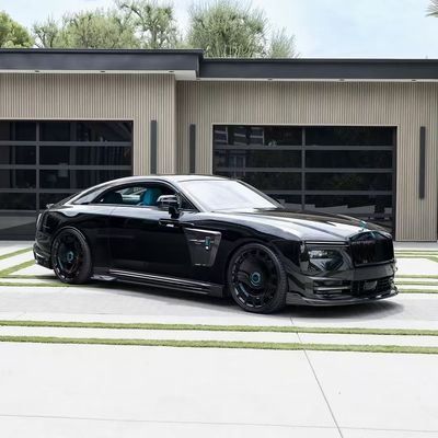 Spectre Rolls Royce Wide Body Kit MSY Style Front Lip Diffuser Spoiler Hood