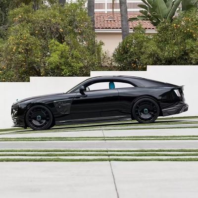 Spectre Rolls Royce Wide Body Kit MSY Style Front Lip Diffuser Spoiler Hood