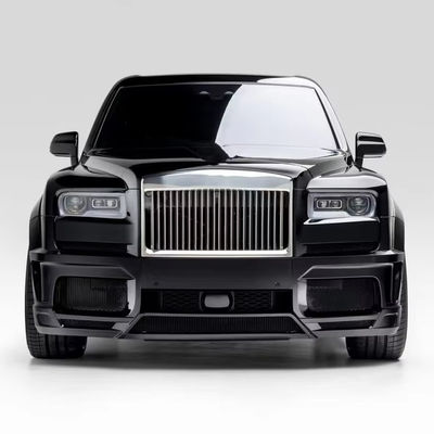 Black Cullinan Rolls Royce Body Kit NT Style Front And Rear Bumper Widebody Kit