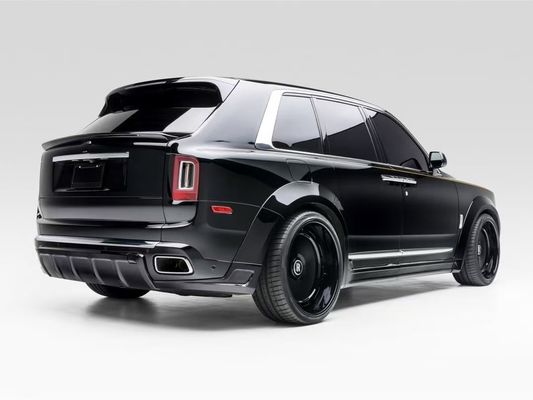 Black Cullinan Rolls Royce Body Kit NT Style Front And Rear Bumper Widebody Kit