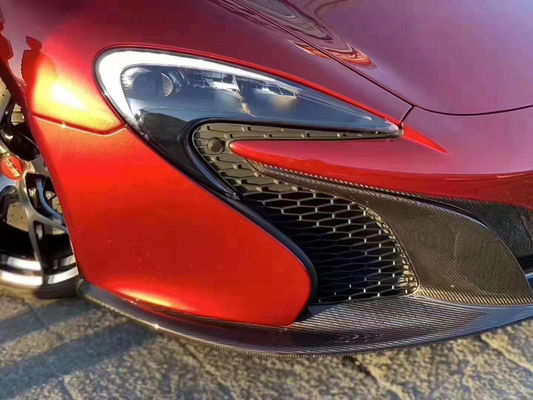2014 - 2016 650s Body Kit OEM Carbon Fiber Front Lip Diffuser Body Kit For Replace