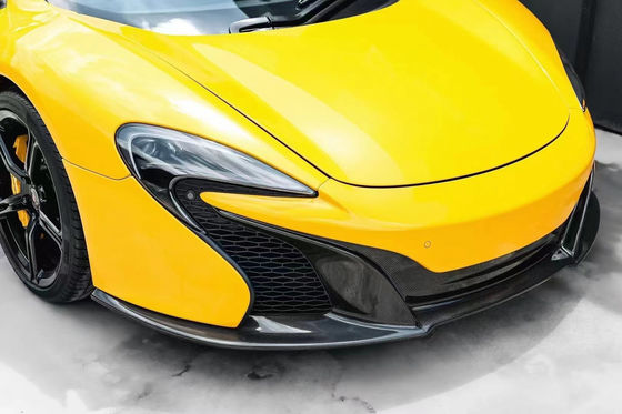 2014 - 2016 650s Body Kit OEM Carbon Fiber Front Lip Diffuser Body Kit For Replace