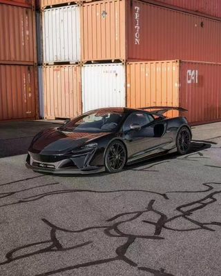 Artura Mclaren Body Kit NV Style Carbon Fiber Front Bumper Diffuser Spoiler Side Skirt