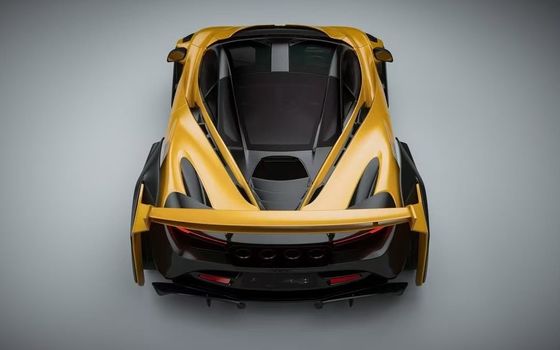 720s Mclaren Body Kit Carbon Fiber Widebody ZE Style Front And Rear Bumper