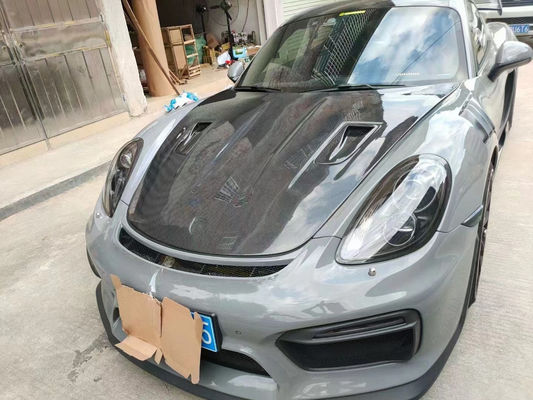 Carbon Fiber Products for Porsche 981 Boxster Carbon Fiber Hood 981 Carbon Fiber Engine Hatch Cover 2013-2015