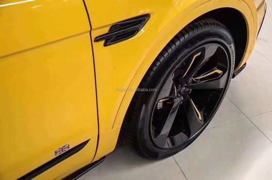 For Bentley Bentayga Carbon Fiber Body Kit Bentayga Upgrades the W12 Style Carbon Fiber Front Lip Diffuser Spoiler
