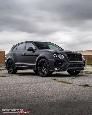 For Bentley Bentayga Carbon Fiber Body Kit Bentayga Upgraded MSY Style Front and Rear Bumper Spoiler Wide-body Kit
