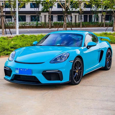 PP Plastic Material  718 Boxster Body Kit 718 Upgraded GT4 Style Front and Rear Bumpers  Spoiler