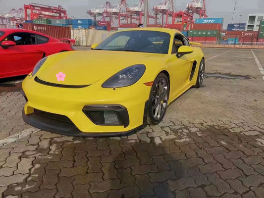 PP Plastic Material  718 Boxster Body Kit 718 Upgraded GT4 Style Front and Rear Bumpers  Spoiler