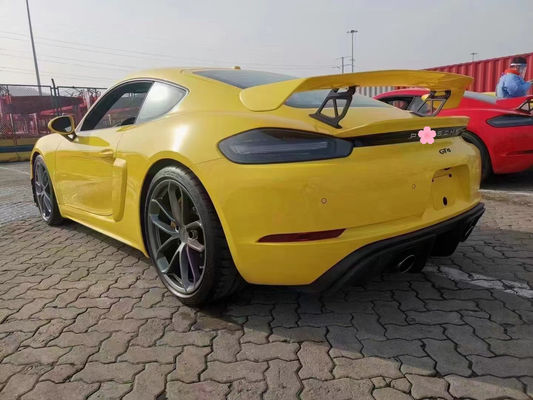 PP Plastic Material  718 Boxster Body Kit 718 Upgraded GT4 Style Front and Rear Bumpers  Spoiler
