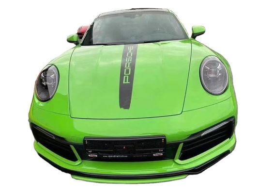 For Porsche 911 992 Carbon Fiber Body Kit 911 992 Upgraded TechArt Style Front Shovel Diffuser Spoiler Side Skirt Body Kit