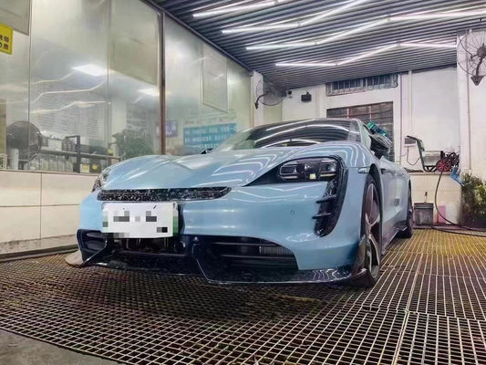 Auto Parts for Porsche Taycan Carbon Fiber Body Kit Taycan Upgrades MSY Style Front Shovel Diffuser Spoiler Body Kit