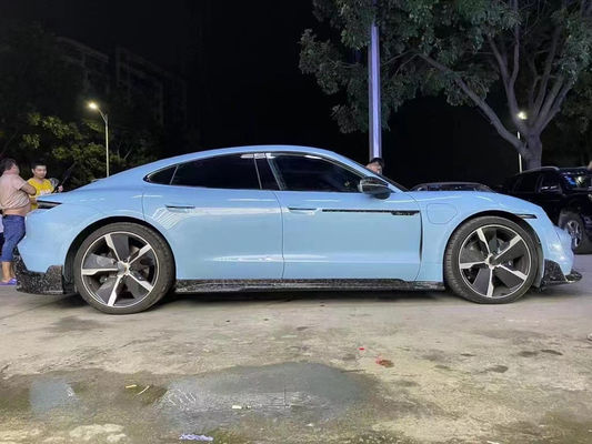 Auto Parts for Porsche Taycan Carbon Fiber Body Kit Taycan Upgrades MSY Style Front Shovel Diffuser Spoiler Body Kit