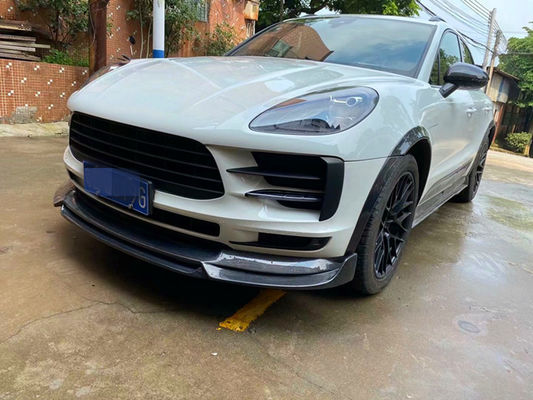 High Quality Carbon Fiber Kit Macan Body Kit   ForMacan Front and Rear Side Skirts Spoiler Wide Bodyki