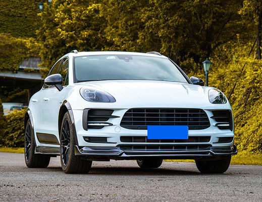 High Quality Carbon Fiber Kit Macan Body Kit   ForMacan Front and Rear Side Skirts Spoiler Wide Bodyki