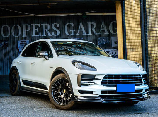 High Quality Carbon Fiber Kit Macan Body Kit   ForMacan Front and Rear Side Skirts Spoiler Wide Bodyki