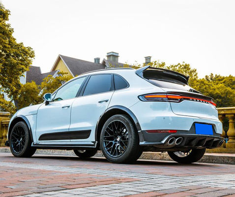 High Quality Carbon Fiber Kit Macan Body Kit   ForMacan Front and Rear Side Skirts Spoiler Wide Bodyki