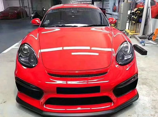 Products Sell Like Hot Cakes 987Cayman Body Kit GT4 Style Front and Rear Bumper Spoiler 2006-2012