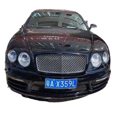 Black 2013 Bentley Flying Spur Body Kit Front And Rear Bumper Spoiler Exhaust Kit