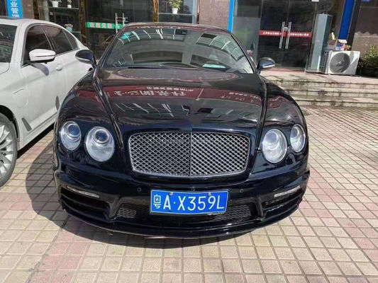 Black 2013 Bentley Flying Spur Body Kit Front And Rear Bumper Spoiler Exhaust Kit