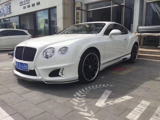 ODM White Bentley Continental Gt Body Kit WD Style Car Skirt Spoiler Body Kit
